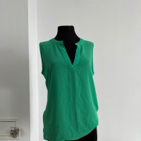 Дамска зелена риза, снимка 4 - Ризи - 36766742