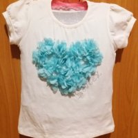 Комплект блузка с пола р-р128см., снимка 1 - Детски комплекти - 31262128