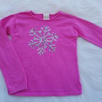 Пуловер с паети 7 години, снимка 1 - Детски Блузи и туники - 30918538