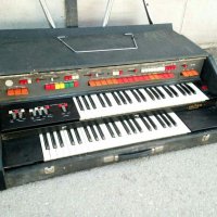стар, ретро, винтидж професионален електронен синтезатор -орган WILGA, клавир, ел. орган, пиано, снимка 18 - Пиана - 30150553