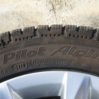 4 броя зимни гуми MICHELIN PILOT ALPIN  235/45 R17 97V, снимка 6 - Гуми и джанти - 40157550