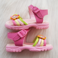 Бебешки комплект "Черешки" 9-12месеца и сандали №16, снимка 5 - Комплекти за бебе - 44815583