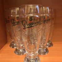 Чаши за бира Staropramen / Старопрамен от 0,330 и от 0,500мл., снимка 1 - Чаши - 32069113