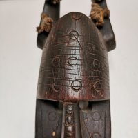 Африканска маска Марка от Мали, снимка 5 - Антикварни и старинни предмети - 35023865