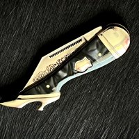 Колекционерски, удобен сгъваем джобен нож Small Leg Knife Midnight. RR960, снимка 6 - Ножове - 42905916