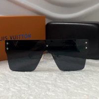 -25 % разпродажба Louis Vuitton 2023 висок клас мъжки слънчеви очила маска, снимка 5 - Слънчеви и диоптрични очила - 38978671