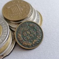 Монета - САЩ - 1 цент | 1880г., снимка 1 - Нумизматика и бонистика - 37750073