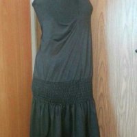 Нова черна рокля от памук и ликра👗🍀S,S/M👗🍀арт.1013, снимка 2 - Рокли - 29839448