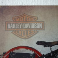 метална табела Harley-Davidson, снимка 5 - Колекции - 34362707