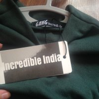 Дамско памучно поло S-M внос Италия, GANG INDIA, снимка 3 - Блузи с дълъг ръкав и пуловери - 42176303