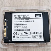 Чисто нов SSD диск WD Blue 3D NAND 500GB Western Digital SATA III 6Gb/s, снимка 3 - Твърди дискове - 42204174