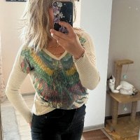Блуза с акцент, снимка 4 - Блузи с дълъг ръкав и пуловери - 44460948