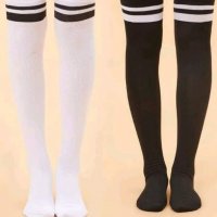  дамски дълги чорапи, снимка 1 - Дамски чорапи - 38775192