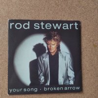 Rod Stewart - You song / Broken Arrow, Vinyl 7",GB, снимка 4 - Грамофонни плочи - 42100006