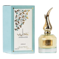 Луксозен aрабски парфюм Andaleeb от Asdaaf 100 мл кехлибар, мускус, сандалово дърво, карамел,роза, снимка 1 - Унисекс парфюми - 44759365
