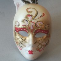 Маска. La Maschera del Galeone Ръчна изработка. Hand made in Venice Италия. Венециански сувенир , снимка 2 - Антикварни и старинни предмети - 37259329