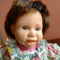 Характерна кукла Vintage Gi-Go Toys 20 см , снимка 4 - Колекции - 40194009