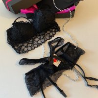 Лукс ! В Кутия ! Секси еротично бельо -комплект от жартиер +бюстие +чорапи, снимка 9 - Бельо - 35479004