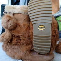 КАТО НОВИ апрески Dockers® Snow Boots original, N- 35 - 36 топли боти, ботуши, 100% естествена кожа,, снимка 13 - Дамски апрески - 39640773