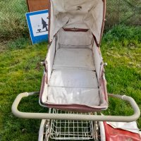Стара бебешка,детска количка, снимка 3 - Антикварни и старинни предмети - 36630137