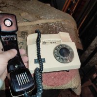 Работещ стар телефон- перфектно състояние . , снимка 4 - Антикварни и старинни предмети - 37130639