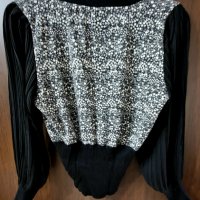 Дамска блуза с копринен ръкав , снимка 2 - Блузи с дълъг ръкав и пуловери - 35371542