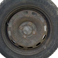 Стоманени джанти 4x108 с гуми R14 Mazda 2 I (DY)(2003-2007) ID:92014, снимка 2 - Части - 39289319