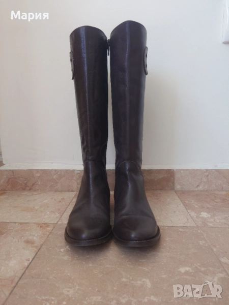 Дамски ботуши естествена кожа, снимка 1