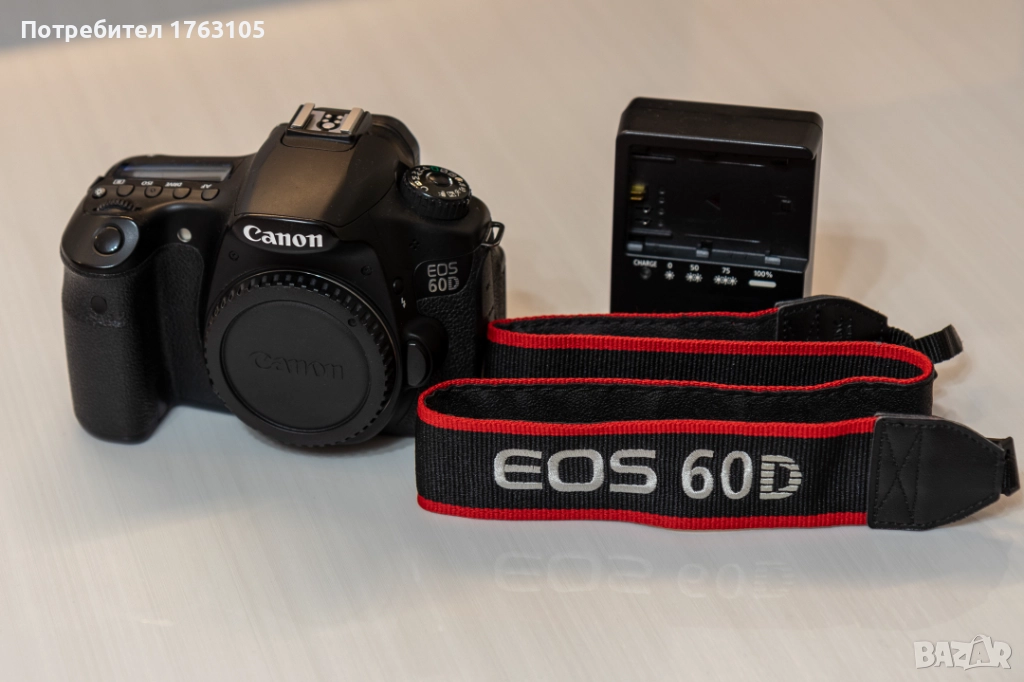 Фотоапарат Canon 60D, снимка 1