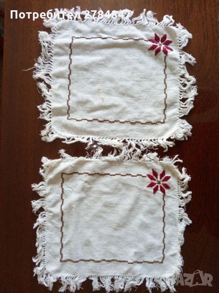 Ръчно избродирано каренце, снимка 1