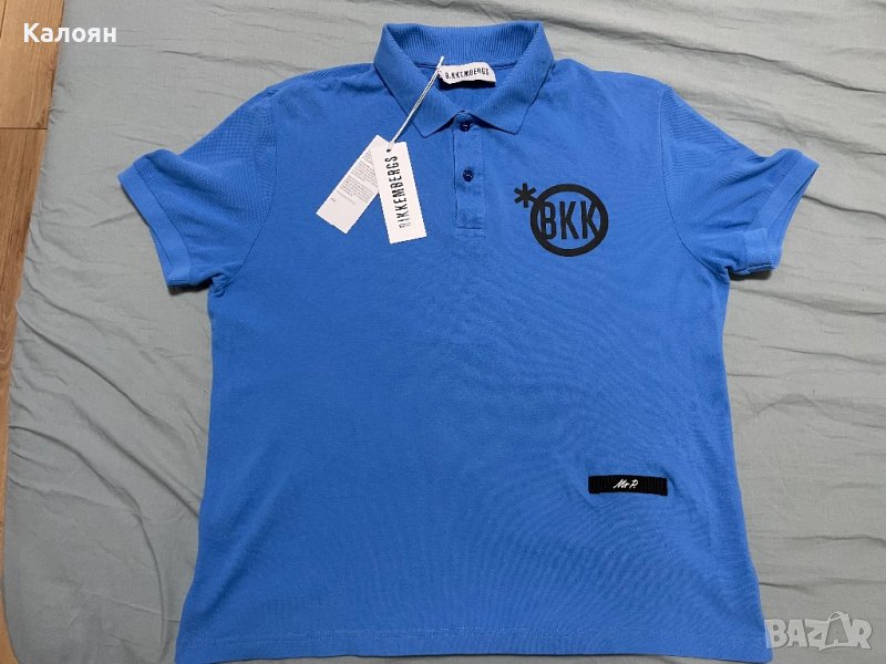 BIKKEMBERGS Pique Polo Shirt , снимка 1