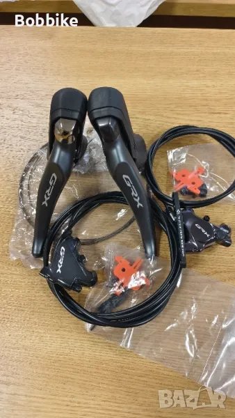 Команди Спирачки/Скорости: SHIMANO GRX ST-RX810/820 + BR-RX810/820/ 1x11-speed, снимка 1
