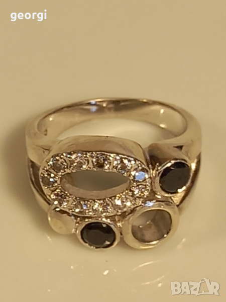 сребърен пръстен , снимка 1