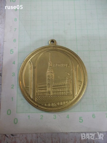 Медал "1988 3.hanse - Marathon Hamburg", снимка 1