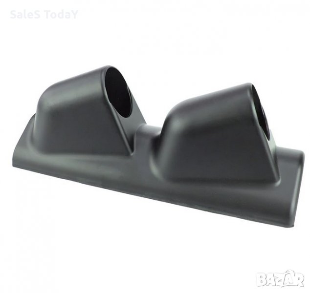 Стойка за измервателни уреди за колонка 52мм, черна, 29/9,5/ 10см, снимка 1