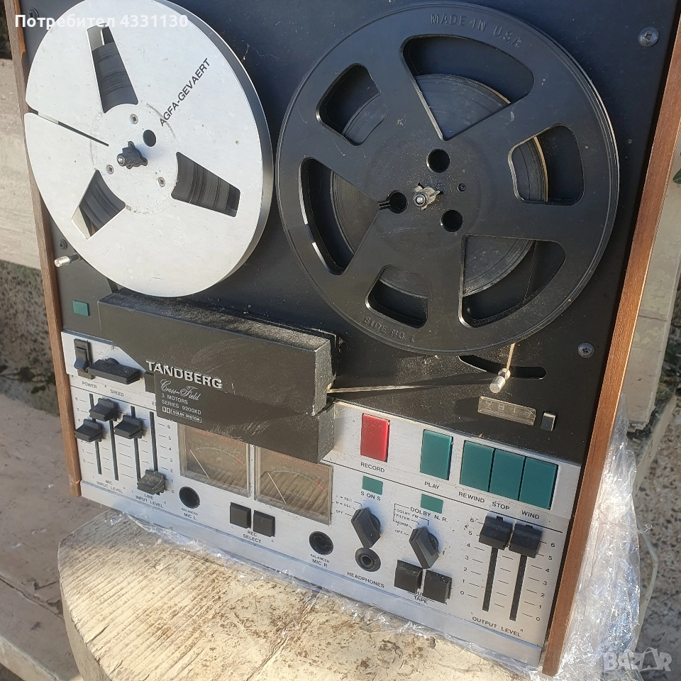Tandberg Cross-Field – класически студиен reel-to-reel, колекционерски модел, снимка 1