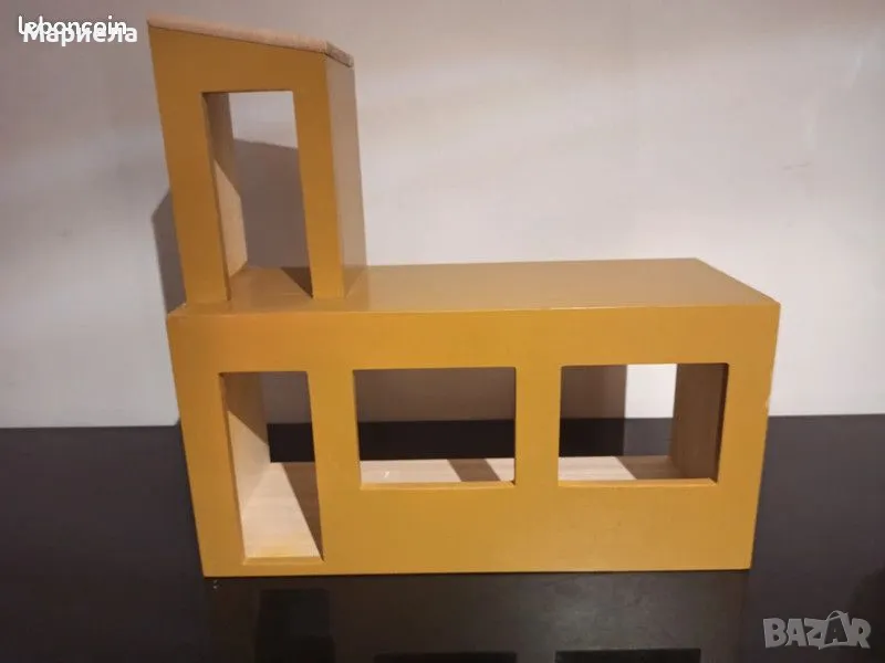 Къща за игра /декорация , Дървен рафт Размер 40x16x39cm, снимка 1