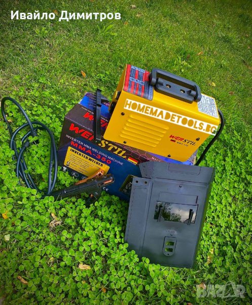 НЕМСКИ Инверторен Електрожен 350А Werstil, снимка 1