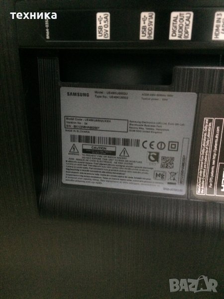 Samsung UE49KU6502 -части, снимка 1