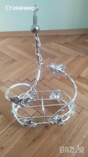 Поставка за 2 бр. бутилки вино, снимка 1