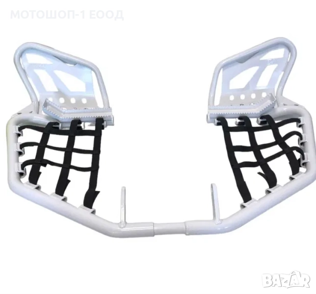 XRW Нърф Барове за YAMAHA 2006-25 Raptor 700 YFM700 БЯЛ цвят, снимка 1