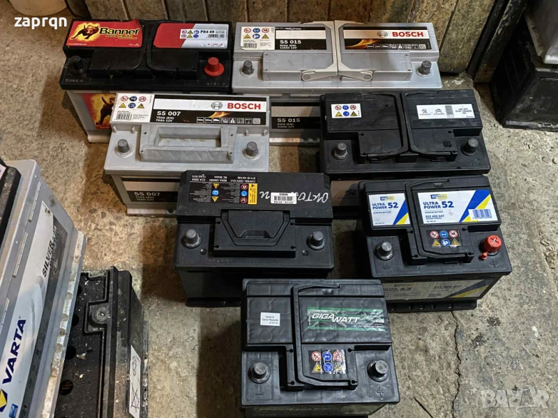 Маркови акумулатори 40 до 110 амп/ч АГМ/AGM EFB с гаранция, снимка 1