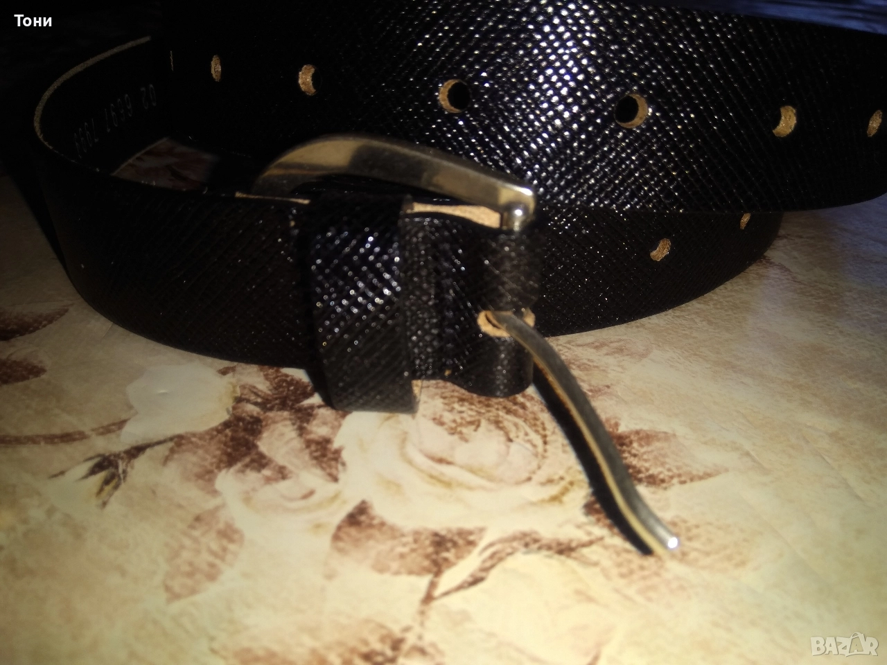 VANZETTI Оригинал Нов Дамски Колан Изцяло от Естествена Кожа 125см, снимка 1