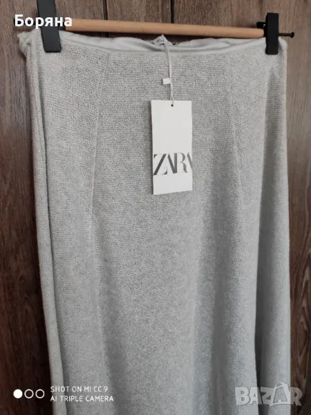 Zara нова лятна пола тип плетиво, снимка 1