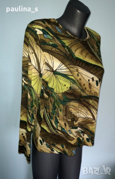 Маркова блуза с дълъг ръкав "Beka"® moden / голям размер , снимка 1