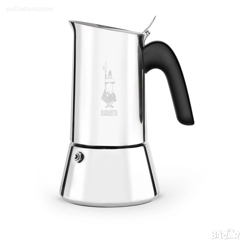 КАФЕВАРКА VENUS 10 ЧАШИ ИНОКС ИНДУКЦИЯ BIALETTI, снимка 1