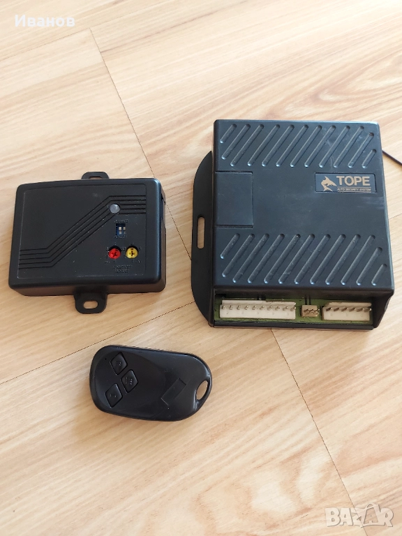 Аларма за автомобил с шоков  датчик и дистанционно, снимка 1