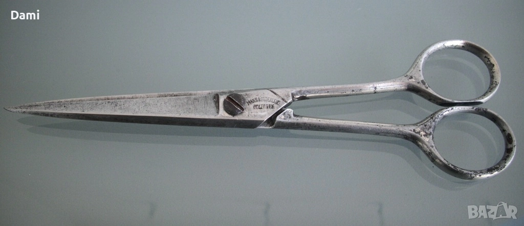 Ножица Mann Federlein Solingen Солинген, снимка 1