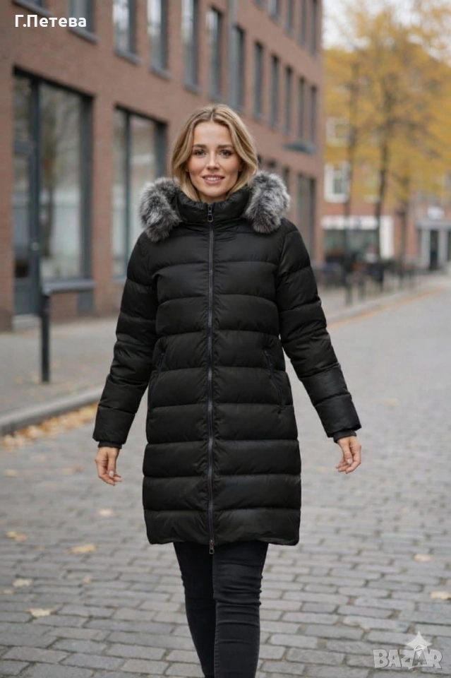 ❌Дълго яке с пух , снимка 1