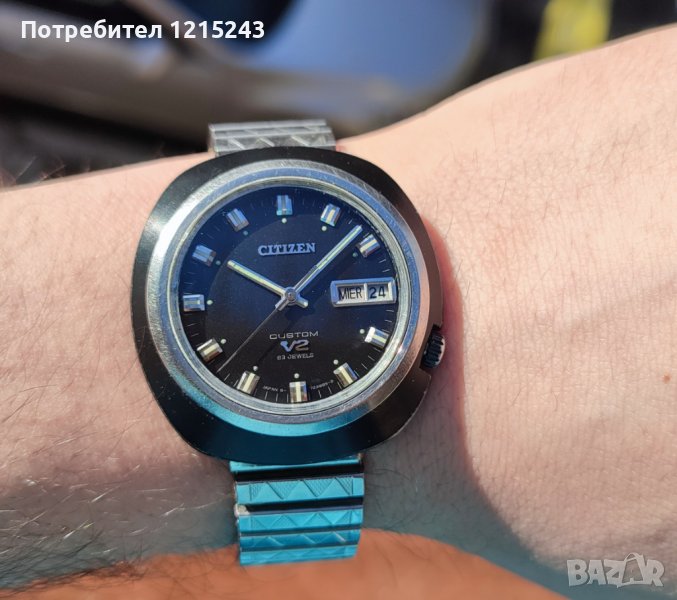 Citizen custom v2 vintage часовник, снимка 1